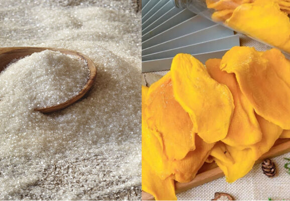 watch the sugar in dried mango