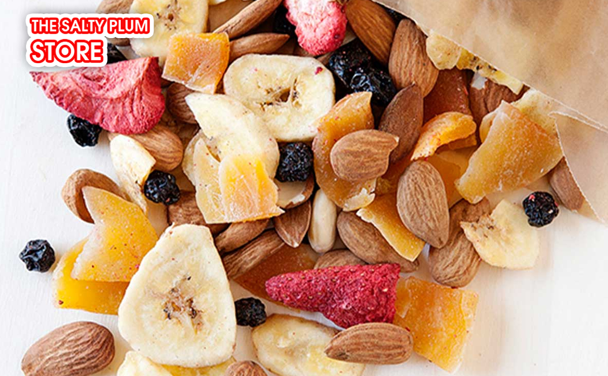Trail Mix with Dried Fruits and Nuts